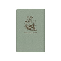 #クオバディス・ジャパン(国内販売のみ） ノート フライングスピリット糸綴じノート 9x14･横罫 スカル cf107596b