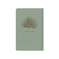 #クオバディス・ジャパン(国内販売のみ） ノート フライングスピリット糸綴じノート 9x14･横罫 クジャク cf107596d