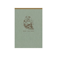 #クオバディス・ジャパン(国内販売のみ） メモ フライングスピリットメモパッド A6･横罫 スカル cf107646b