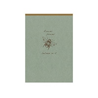 #クオバディス・ジャパン(国内販売のみ） メモ フライングスピリットメモパッド A6･横罫 ハチ cf107646c