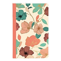 #クオバディス・ジャパン(国内販売のみ） ノート ガイア糸綴じノート 9x14･横罫b ピンク cf116251b