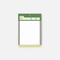 #クオバディス・ジャパン(国内販売のみ） ノート ノートパッドADMIN A5 グリーン ptbla5-012-ti