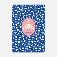 #クオバディス・ジャパン(国内販売のみ） カード グリーティンクカードCROISSANT A6 ブルー ptcara6s-026-ti