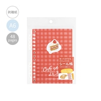 #ビージーエム シール関連小物 A6 24枚48P ショートケーキ BN-SC001
