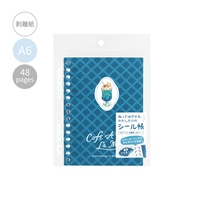 #ビージーエム シール関連小物 A6 24枚48P 空色ソーダ BN-SC004