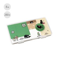 #ビージーエム メモ帳 メモパッドセット 8design･280Sheet 喫茶クロネコ BE-B008
