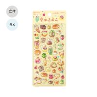 #ビージーエム  きゅるるんシール  楽しいカフェ BS-PR007