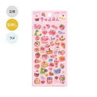#ビージーエム  きゅるるんシール  イチゴsweets BS-PRG019
