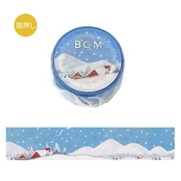 #ビージーエム マスキングテープ 夢幻の景色  雪国 BM-SDG069