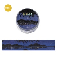 #ビージーエム マスキングテープ 夢幻の景色  夜の湖 BM-SDG071
