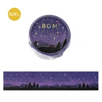 #ビージーエム マスキングテープ 夢幻の景色  星空 BM-SDG072