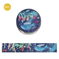 #ビージーエム マスキングテープ 箔押しマスキングテープ 2025夏限定 夏夜の夢 BM-SPLN052