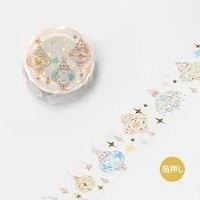 最終_#ビージーエム  マスキングテープ Special-トゥインクル 20mm ランプ   BM-SPTW003