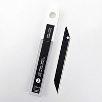 #インターアクト 事務小物 カッターリフィルブレード 角度30° ブラック CR518