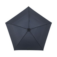 #アンベル 折りたたみ雨傘 pentagon LARGE  親骨サイズ54cm Navy A2720