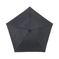#アンベル 折りたたみ雨傘 pentagon LARGE  親骨サイズ54cm Black A2720