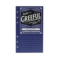 #Greeful リフィル Greeful リフィルＳ Ｂ罫６ｍｍ 80枚入り Ｂ罫 GR642147