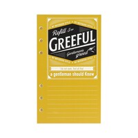 #Greeful リフィル Greeful リフィルＳ ５ｍｍ方眼 80枚入り 方眼 GR642154