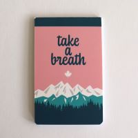 #moments(国内販売のみ・モールサイトでの販売不可） ミニノート ＥＤＣ　ノートブック（ｔａｋｅ　ａ　ｂｒｅａｔｈ） 3冊セット A MFH047-A