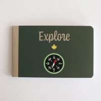#moments(国内販売のみ・モールサイトでの販売不可） ミニノート ＥＤＣ　ノートブック（Ｅｘｐｌｏｒｅ） 3冊セット E MFH047-E