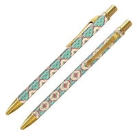 #インターアクト ボールペン IWIレトロ･ゲルインクボールペン･オールド台湾タイル 0.5mm 愛の開花 3H921-TILES BL