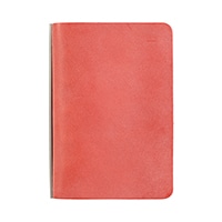 ※店舗販売のみ_#PLOTTER(国内販売のみ）手帳 ＰＬＴ５０１５－Ｍ　－５穴リングレザーバインダーＲＤ ミニ５ レッド 77717079