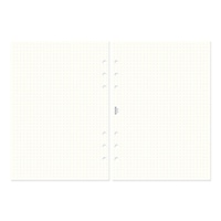 ※店舗販売のみ_#デザインフィルノックス システム手帳リフィル リフィル メモ5mm ドット 天金 A5  52476800
