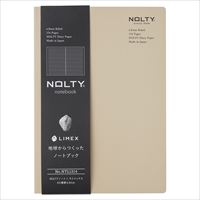 【日本能率協会】 ノート ＮＯＬＴＹ　ノート×ライメックス　横罫6.0mm A5 ソイルベージュ NTL1314