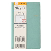 #日本能率協会 NOLTY 手帳 2025年 4月始まり ウィークリー ポケットカジュアル 5 グリーン 9059