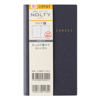 #日本能率協会 NOLTY 手帳 2025年 4月始まり ウィークリー ワイド 2 ダークネイビー  9101