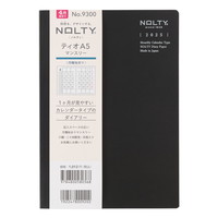 #日本能率協会 NOLTY 手帳 2025年 4月始まり A5 マンスリー ティオ ブラック 9300