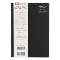 #日本能率協会 NOLTY 手帳 2025年 4月始まり A5 マンスリー ティオ 日曜始まり ブラック 9302
