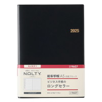 #日本能率協会 NOLTY 手帳 2025年 4月始まり A5 ウィークリー #日本能率協会手帳 黒 9607