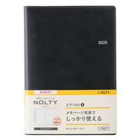 #日本能率協会 NOLTY 手帳 2025年 4月始まり A5 ウィークリー エクリ 1 ブラック 9671