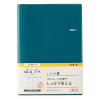 #日本能率協会 NOLTY 手帳 2025年 4月始まり A5 ウィークリー エクリ 3 ディープブルー 9676