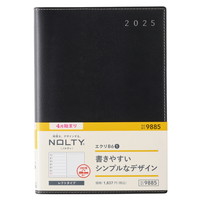 #日本能率協会 NOLTY 手帳 2025年 4月始まり B6 ウィークリー エクリ 1 ブラック 9885