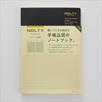 #日本能率協会 ノート ＮＯＬＴＹノートＡ５クリーム用紙方眼１９２Ｐ A5 ブラック NCG01