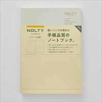 #日本能率協会 ノート ＮＯＬＴＹノートＡ５クリーム用紙無地１９２Ｐ A5 ライトグレー NCP01