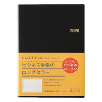 #日本能率協会 NOLTY 手帳 2026年 B5 ウィークリー  月間ブロック 黒 6126 (2025年 12月始まり)