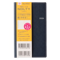 #日本能率協会(国内販売のみ） NOLTY 手帳 2026年 4月始まり ウィークリー ポケットカジュアル 1 ネイビー 9055