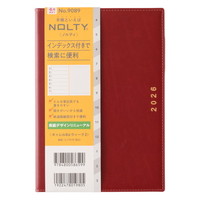 #日本能率協会(国内販売のみ） NOLTY 手帳 2026年 4月始まり B6 ウィークリー キャレル 2 レッド 9089