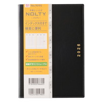 #日本能率協会(国内販売のみ） NOLTY 手帳 2026年 4月始まり B6 バーチカル キャレル 1 ブラック 9090