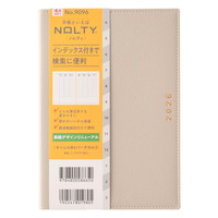 #日本能率協会(国内販売のみ） NOLTY 手帳 2026年 4月始まり B6 バーチカル キャレル 2 ベージュ 9096
