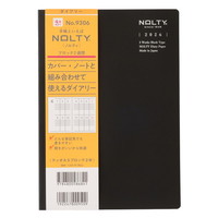 #日本能率協会(国内販売のみ） NOLTY 手帳 2026年 4月始まり A5 ウィークリー ブロック ティオ ブラック 9306