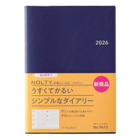 #日本能率協会(国内販売のみ） NOLTY 手帳 2026年 4月始まり A5 ウィークリー トリム ネイビー 9612