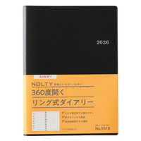 #日本能率協会(国内販売のみ） NOLTY 手帳 2026年 4月始まり A5 ウィークリー リング 黒 9618
