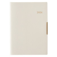 #日本能率協会(国内販売のみ） ペイジェム 手帳 2026年 4月始まり B6 マンスリー グラース 月曜始まり アイボリー 9707