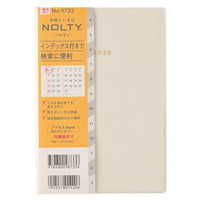 #日本能率協会(国内販売のみ） NOLTY 手帳 2026年 4月始まり B6 マンスリー アクセス Depot 日曜始まり ホワイト 9733