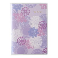 #日本能率協会(国内販売のみ） ペイジェム 手帳 2026年 4月始まり マンスリー リュミエール プチ 日曜始まり ライラック 9822