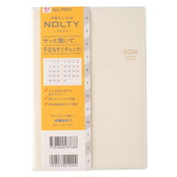 #日本能率協会(国内販売のみ） NOLTY 手帳 2026年 4月始まり B6 マンスリー 月曜始まり バニラ 9907